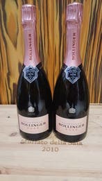 Bollinger, Rosé - Champagne - 2 Flessen (0.75 liter), Verzamelen, Wijnen, Nieuw