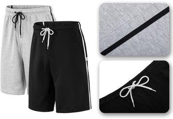 2dekans | Milanoro - M - Korte broek - 2-pack - Heren -, Maat 48/50 (M), Zwart, Ophalen of Verzenden, Zo goed als nieuw