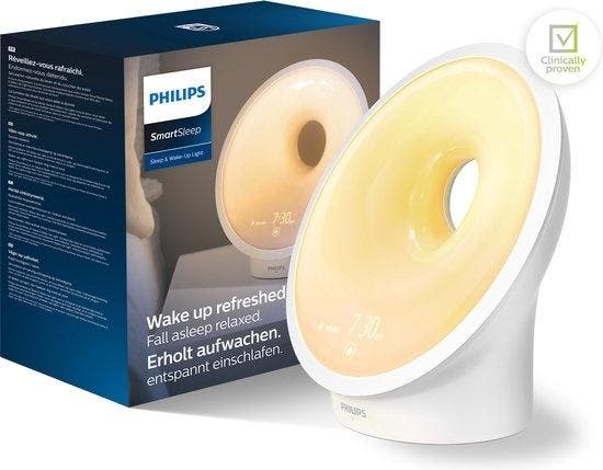 Philips Somneo Wake-up Light HF3654/01, Witgoed en Apparatuur, Wekkers, Verzenden
