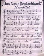 Marslied - Het nieuwe Duitsland (lijst optie), Verzamelen, Militaria | Tweede Wereldoorlog, Verzenden