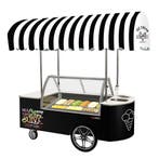 GGM Gastro | Ijswagen - 2146mm - statische koeling - met |, Verzenden, Nieuw in verpakking, Hotelinrichting