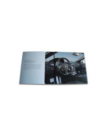 2015 MASERATI GRANCABRIO MC SPORT BROCHURE DUITS, Nieuw, Author