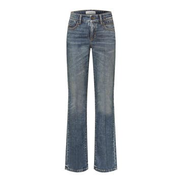 Cambio • blauwe Paris flared jeans • 36, Kleding | Dames, Cambio, Verzenden, Nieuw, Blauw