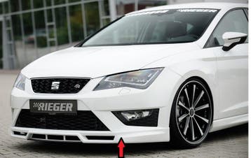 Rieger frontspoiler | Leon FR (5F): 01.13-12.16 (tot Facelif, Auto-onderdelen, Carrosserie en Plaatwerk, Verzenden, Nieuw, Seat