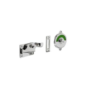 Intersteel WC-overslag met bocht groen/rood - chroom, Verzenden, Nieuw