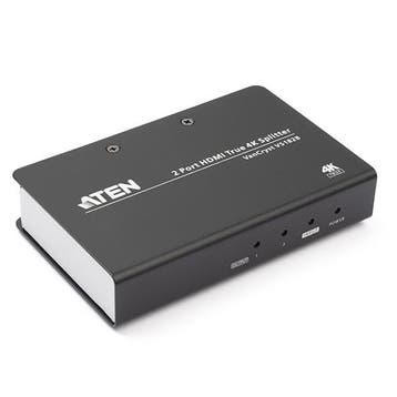 HDMI splitter - Aten - 2 poorts (4K@60Hz, HDCP, Actief), Verzenden, Nieuw
