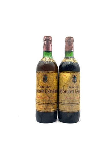 1964 Martinez Lacuesta - Rioja Reserva Especial - 2 Flessen, Nieuw
