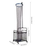 Verstelbare Volleybal Trainer met Net en Wielen 330 cm, Verzenden, Nieuw