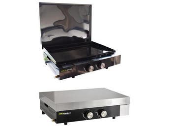 Finesta Plancha Gas 2branders Met Deksel63cm, Ophalen of Verzenden, Nieuw