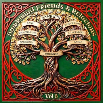 lp nieuw - hawkwind - FRIENDS &amp; RELATIONS (pre-order), Verzenden, Zo goed als nieuw, Overige formaten