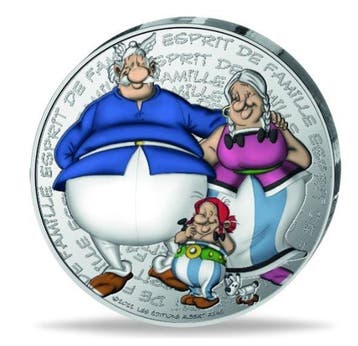 Frankrijk. 50 Euro 2022 Asterix und Obelix Familie - 41g im