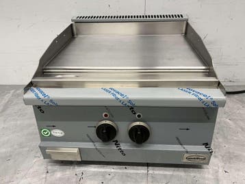 RVS Combisteel Grillplaat Gladde bakplaat 60 cm 400V Horeca, Ophalen of Verzenden, Nieuw zonder verpakking