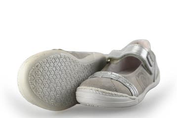 Develab Ballerinas Meisjes in maat 24 Zilver, Kinderen en Baby's, Jongen of Meisje, Zo goed als nieuw, Verzenden, Develab