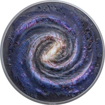 Palau. 20 Dollars 2021 3 oz $20 USD Palau The Milky Way