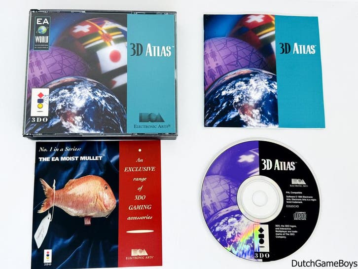 3DO - 3D Atlas, Spelcomputers en Games, Games | Overige, Gebruikt, Verzenden