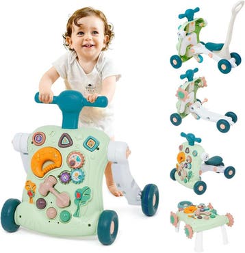 Baby Activiteitentafel & Loopwagen | Laatste Stuk!, Ophalen of Verzenden, Gebruikt, Duwvoertuig