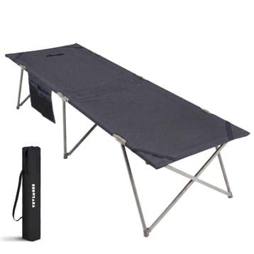 2dekans | Trvlmore veldbed - 213 x 79 x 50 cm - extra groot, Caravans en Kamperen, Ophalen of Verzenden, Zo goed als nieuw