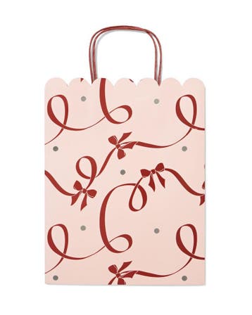 HEMA Cadeautas L 39x24cm strik, Verzenden, Nieuw