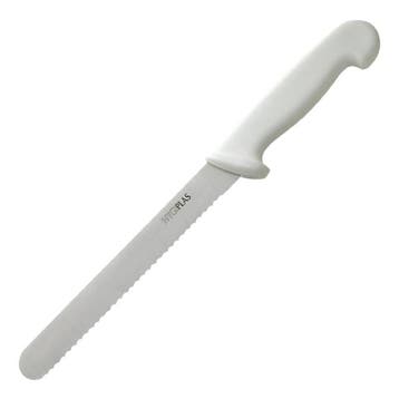 Broodmes Wit RVS 20,5 cm, Verzenden