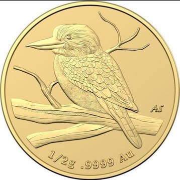 Australië. 5 Dollars 2022, 0.5 g Mini Money Series