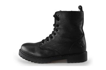 Muyters Veterboots Meisjes in maat 35 Zwart, Verzenden, Jongen of Meisje, Schoenen, Zo goed als nieuw