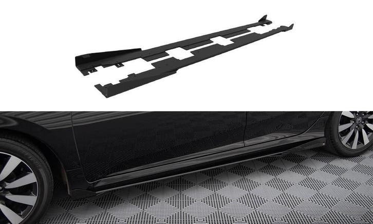 Zijskirts met Canards Street Pro Honda Civic Maxton, Auto-onderdelen, Overige Auto-onderdelen, Ophalen of Verzenden