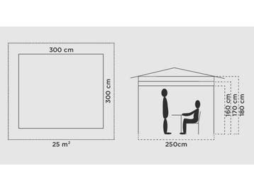 Coleman Fastpitch OnePush Shelter Maat M gratis zijwand, Caravans en Kamperen, Tenten, Ophalen of Verzenden, Nieuw