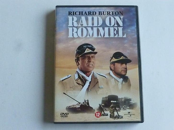 Raid on Rommel - Richard Burton (DVD), Cd's en Dvd's, Dvd's | Klassiekers, Ophalen of Verzenden