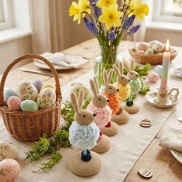 Mini Paashaasjes Haken - Haakpret Anja Toonen - Haakpatroo, Ophalen of Verzenden, Nieuw