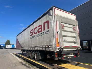 Pacton Mega schuifzeil oplegger | 5 tons laadklep, Aanhangers en Opleggers