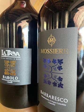 2022 La Trava Barolo & 2023 Barbaresco - Piëmont DOCG - 2, Verzamelen, Nieuw