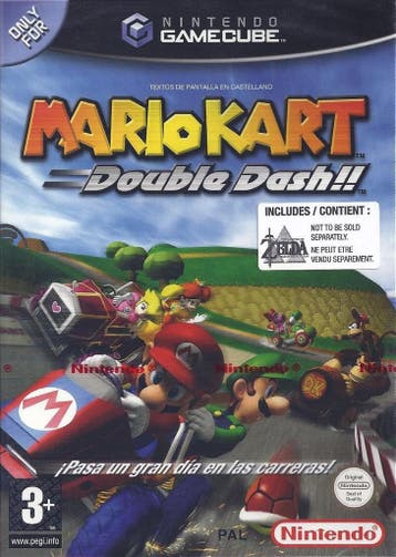 Gamecube Mario Kart: Double Dash and The Legend of Zelda: T, Verzenden, Zo goed als nieuw