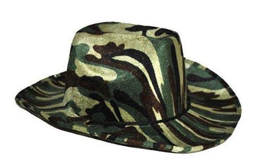Legerhoed cowboy camouflage, Kleding | Dames, Carnavalskleding en Feestkleding, Ophalen of Verzenden, Nieuw