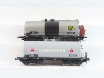 Brawa H0 - 48912/48921 - Modeltrein goederenwagon (2) - 2x, Hobby en Vrije tijd, Nieuw