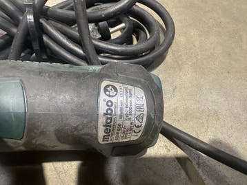 Metabo SSW 650 Metabo slagmoersleutel 602204000 600Nm Nr., Ophalen of Verzenden, Gebruikt