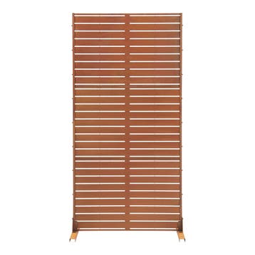 Scheidingswand Nodepp privacyscherm 180x90x40 cm patina casa, Verzenden, Nieuw