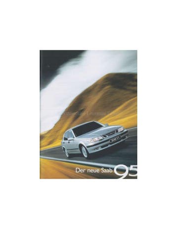 1998 SAAB 9-5 SEDAN BROCHURE DUITS, Nieuw, Author