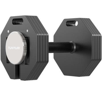 Tunturi Rapid Adjustable Dumbbell Set, 20kg, per piece, Sport en Fitness, Fitnessmaterialen, Verzenden, Nieuw, Dumbbell