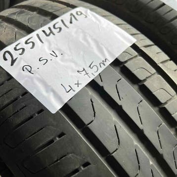 4 x Pirelli Scorpion Verde 255-45-19 Zomerbanden 7,5mm, 19 inch, Gebruikt, 255 mm, Ophalen of Verzenden
