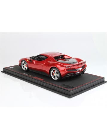 2021 FERRARI 296 GTB ROSSO IMOLA BBR MODELCAR 33/200, Hobby en Vrije tijd, Nieuw