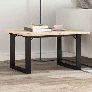vidaXL Salontafelpoten O-frame 60x50x38 cm staal, Verzenden, Nieuw