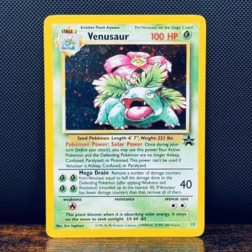 Pokémon Card - Venusaur Holo 13 – Pokémon, Hobby en Vrije tijd, Nieuw