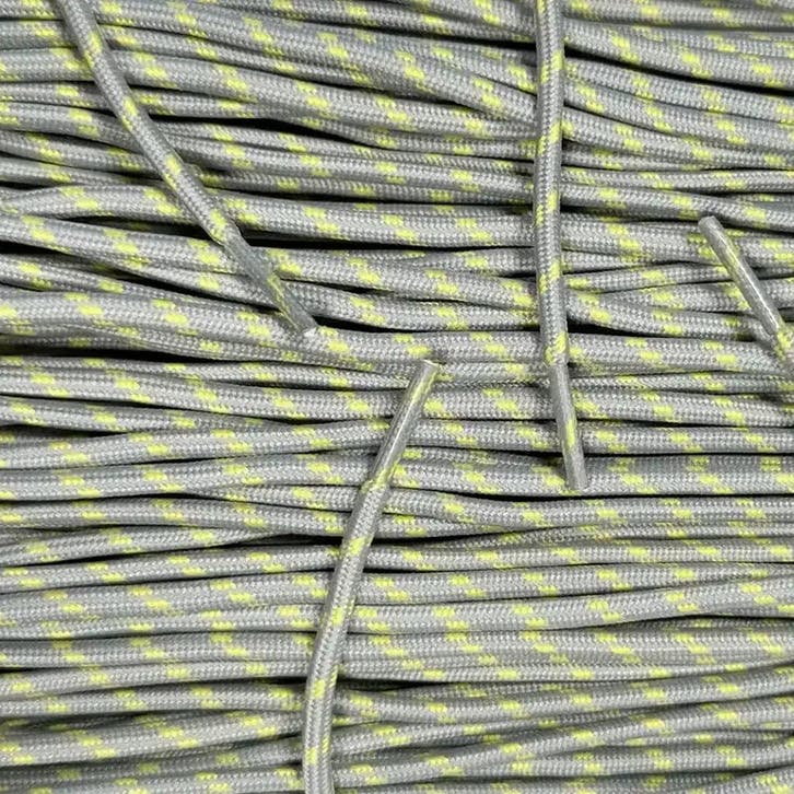 Ronde outdoor veters - Lichtgrijs Geel • 120  cm x 5 mm, Kleding | Heren, Schoenen, Ophalen of Verzenden