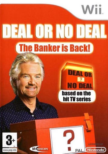 Deal or no Deal the Banker is Back  (Wii tweedehands Game), Ophalen of Verzenden, Zo goed als nieuw