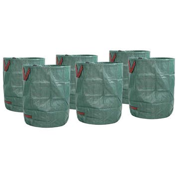 vidaXL Tuinafvalzakken 12 st 300 l Groen Polypropyleen, Verzenden, Nieuw