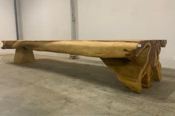 boomstamtafels watervaltafels, Nieuw, Hout