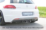 Rieger diffuser voor R-Line achterbumper | Scirocco 3 (13):, Verzenden, Nieuw, Volkswagen