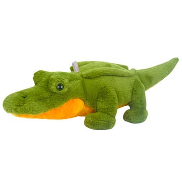 Krokodil knuffel - pluche - groen - 62 cm - fluffy, Verzenden, Nieuw