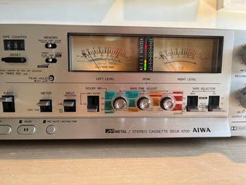 Aiwa - 6700 Cassetterecorder-speler, Audio, Tv en Foto, Nieuw