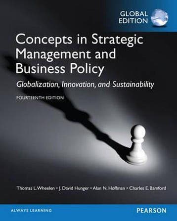 Concepts in Strategic Management and Business Policy with, Verzenden, Nieuw